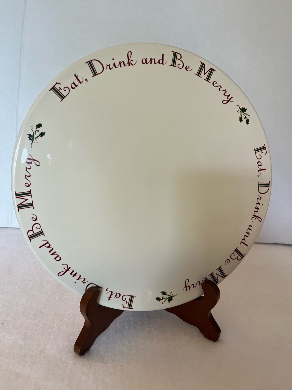 Target “Eat, Drink and Be Merry” Holiday Plate